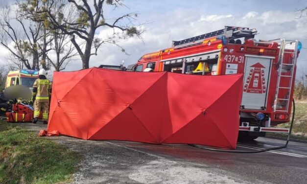 Wypadek w Bażanowicach.